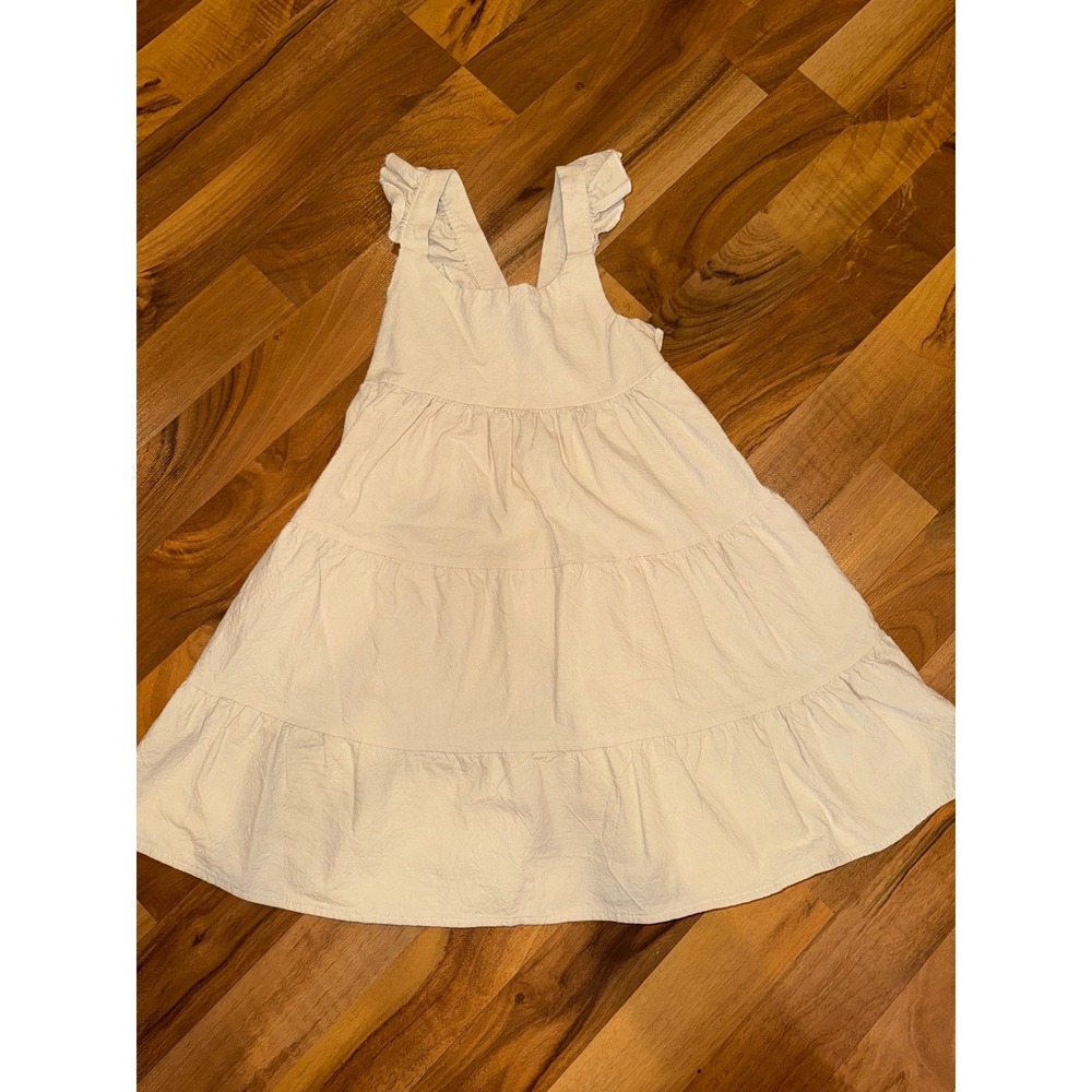 Girls Tiered Dress Ruffle Sleeves Casual Sundress Summer Outfit cotton vacation